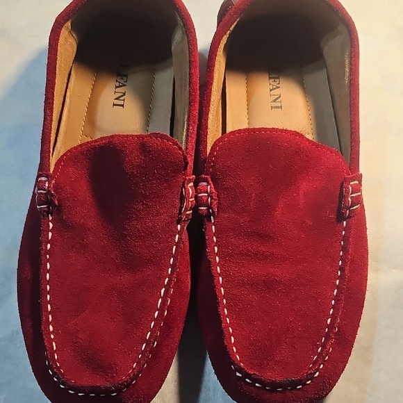 Alfani Leather Red Suede Men\'s Loafers main image 8